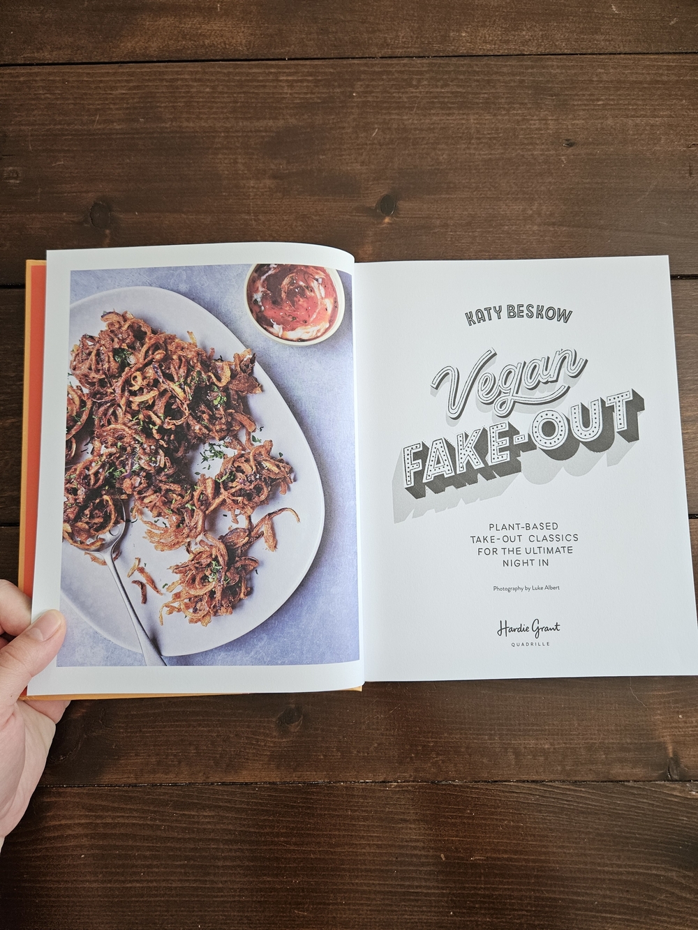 Vegan Fake-Out by Katy Beskow Hardcover - Picture 2 of 13